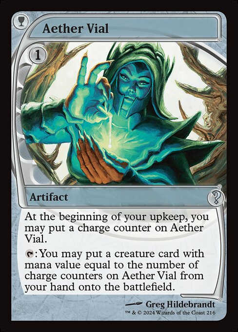 Aether Vial highlighted card art