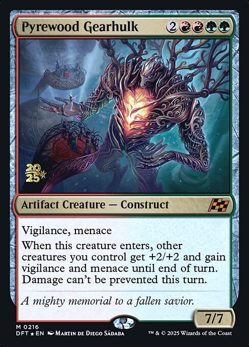 Pyrewood Gearhulk from Aetherdrift Promos