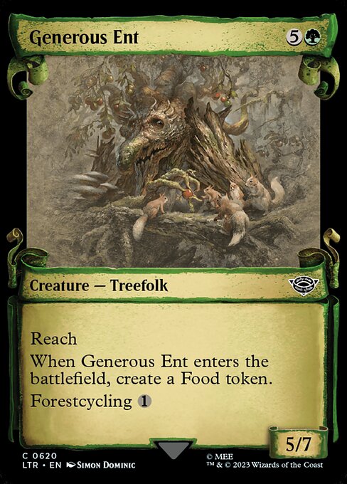 Generous Ent highlighted card art
