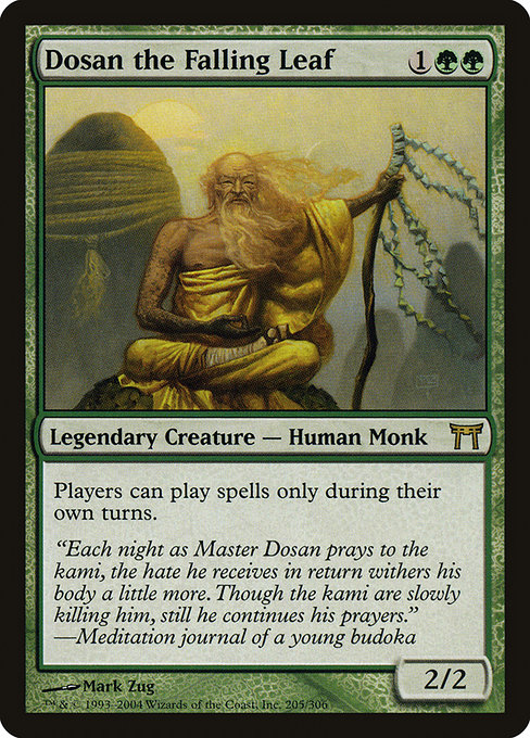 Dosan the Falling Leaf highlighted card art