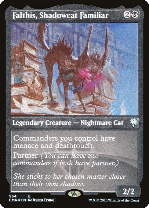 Falthis, Shadowcat Familiar from Commander Legends