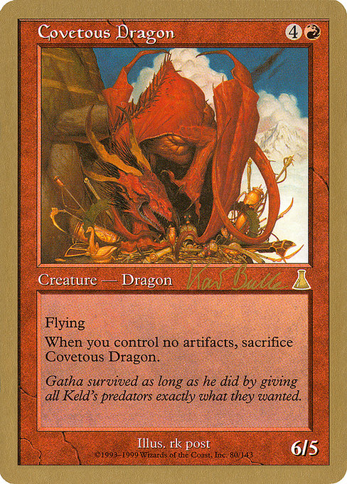 Covetous Dragon highlighted card art