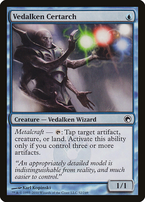 Vedalken Certarch from Scars of Mirrodin