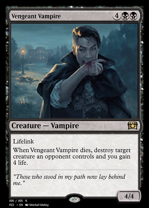 Vengeant Vampire highlighted card art
