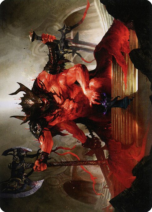 Awaken the Blood Avatar // Awaken the Blood Avatar from Strixhaven Art Series