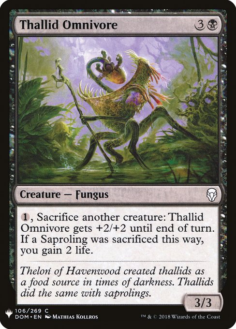 Thallid Omnivore highlighted card art