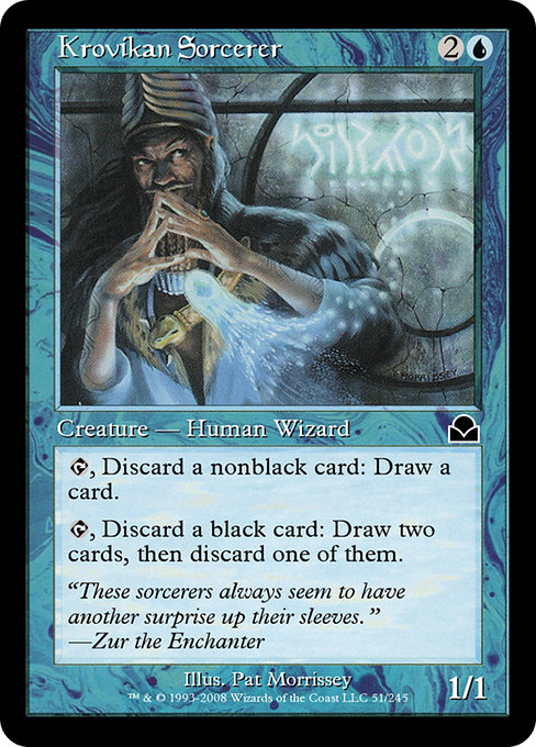 Krovikan Sorcerer from Masters Edition II