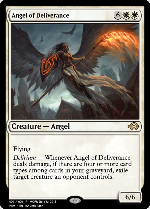 Angel of Deliverance highlighted card art