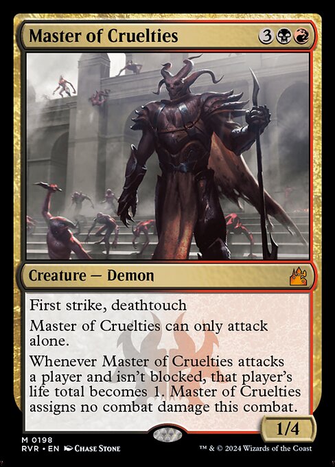 Master of Cruelties from Ravnica Remastered