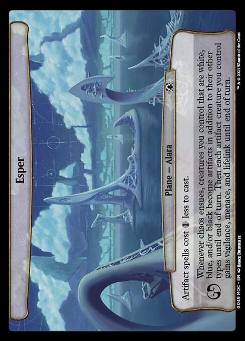 Esper highlighted card art