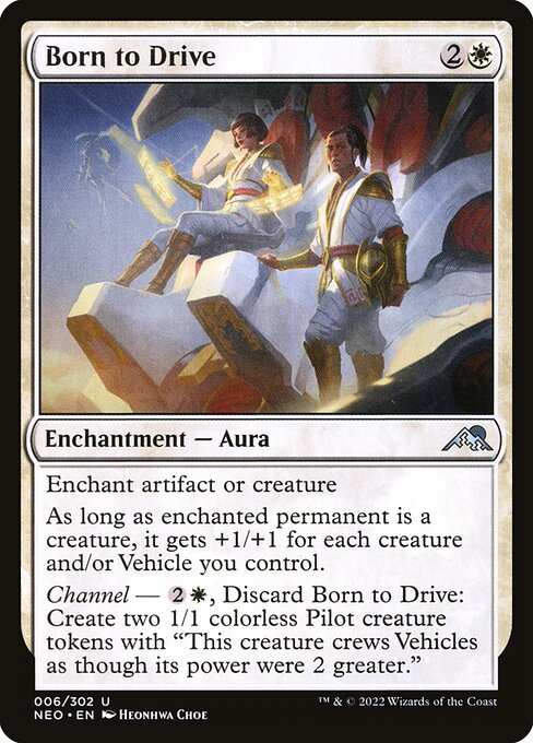 Born to Drive highlighted card art