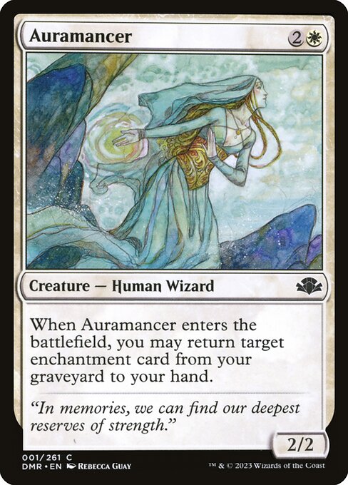 Auramancer from Dominaria Remastered