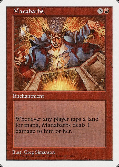 Manabarbs from Fifth Edition