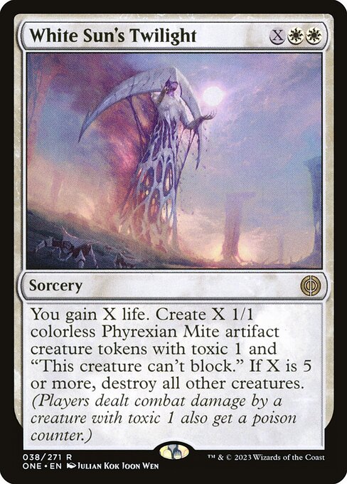 White Sun's Twilight from Phyrexia: All Will Be One